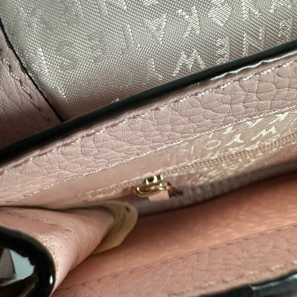 Kate Spade Parchment Drive Josephine Rose Jade Pebbled Leather Crossbody Purse - Picture 8 of 13